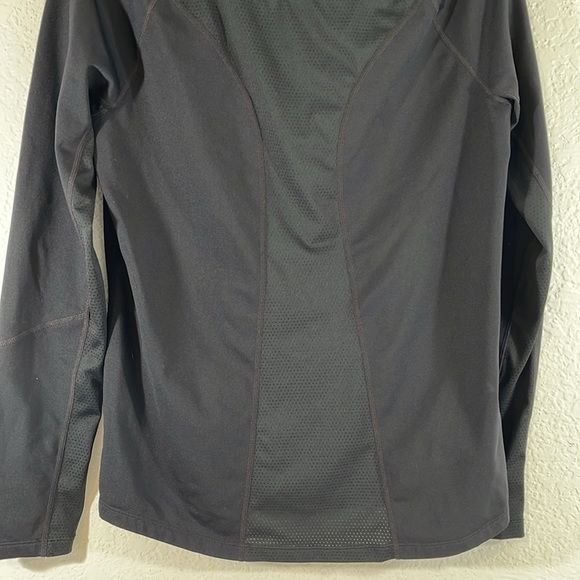 OAKLEY REGULAR FIT 1/4 ZIP PERFORMANCE VENTED LIGHTWEIGHT BLACK JACKET SIZE S - Picture 7 of 11